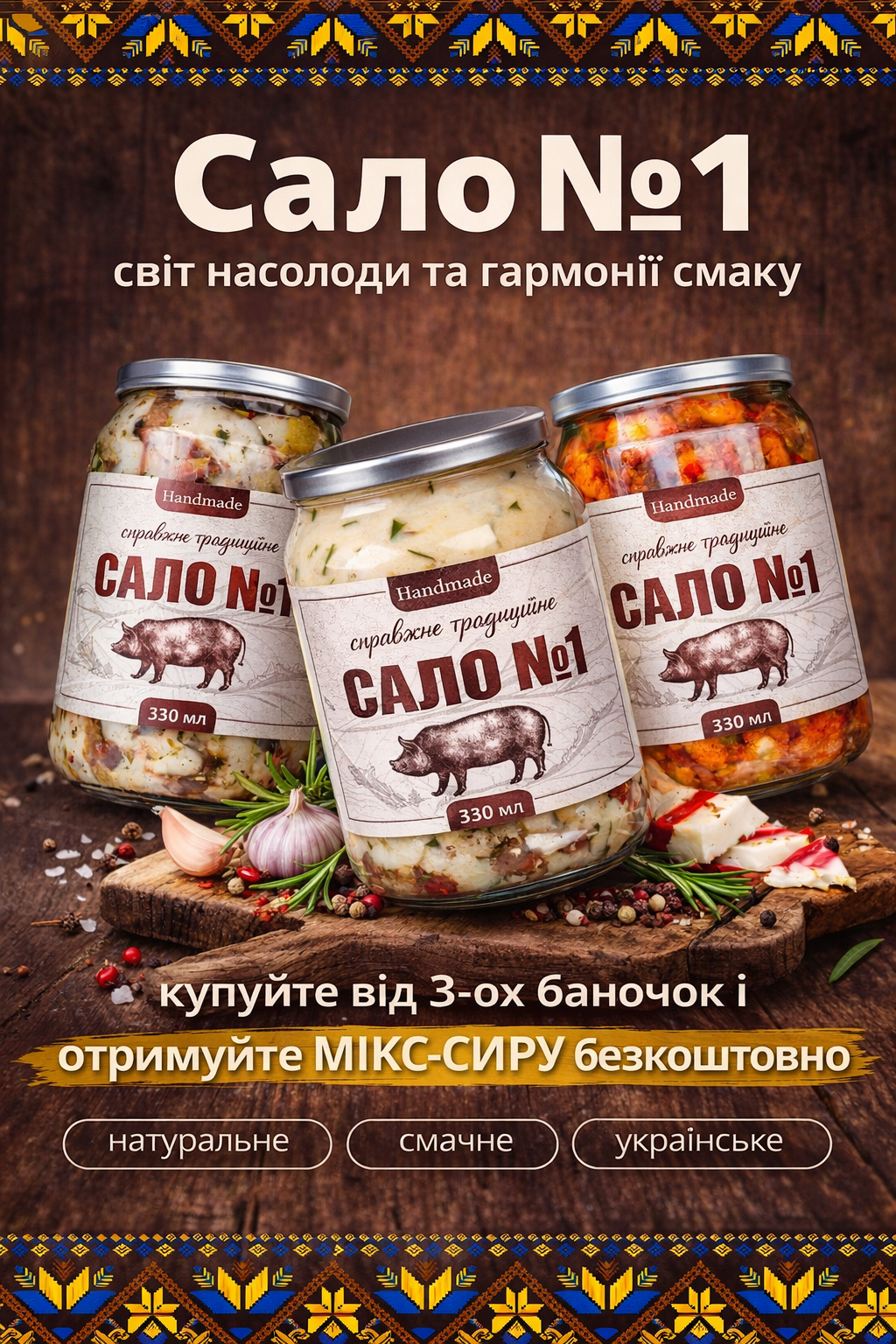 Сало в баночці